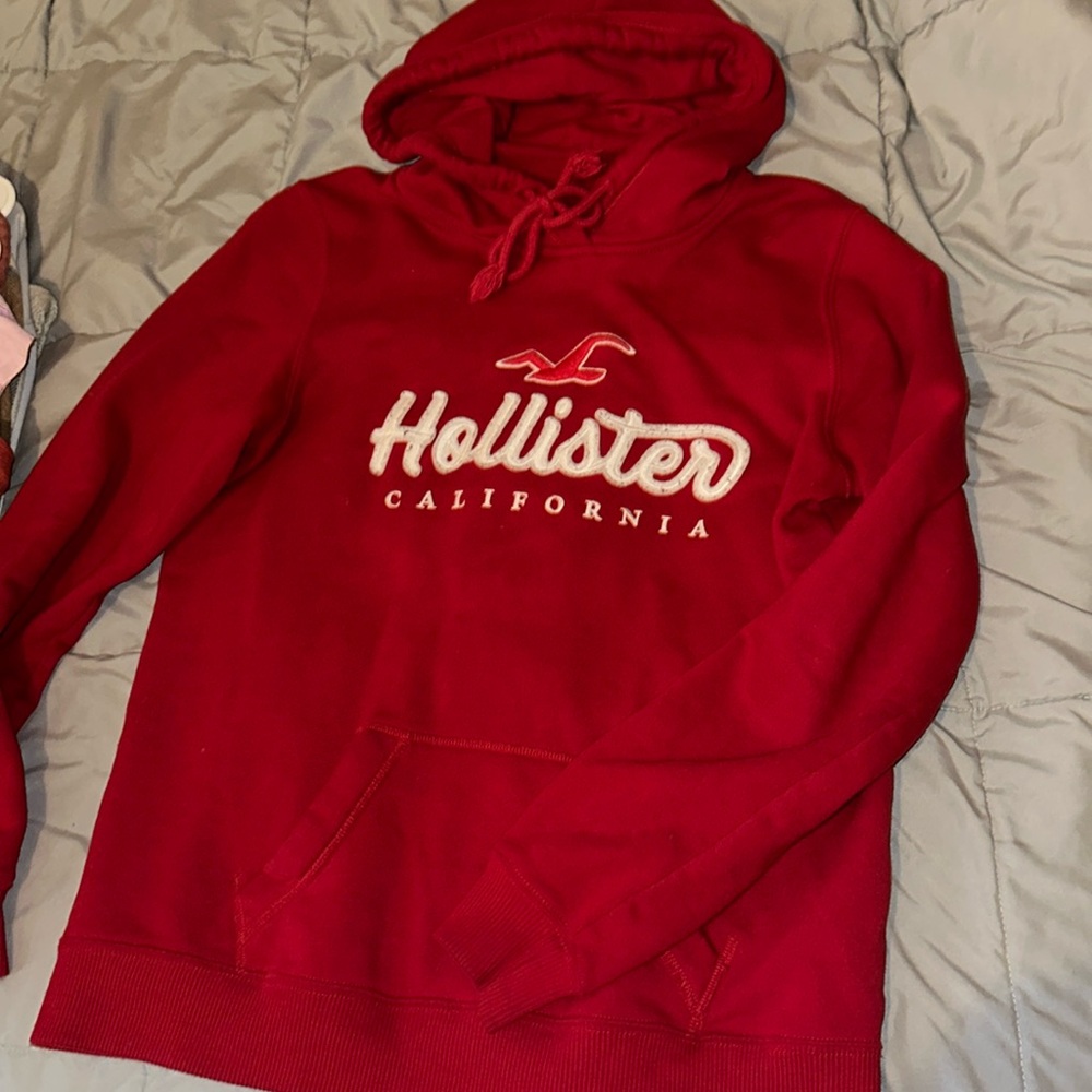 Red hoodie